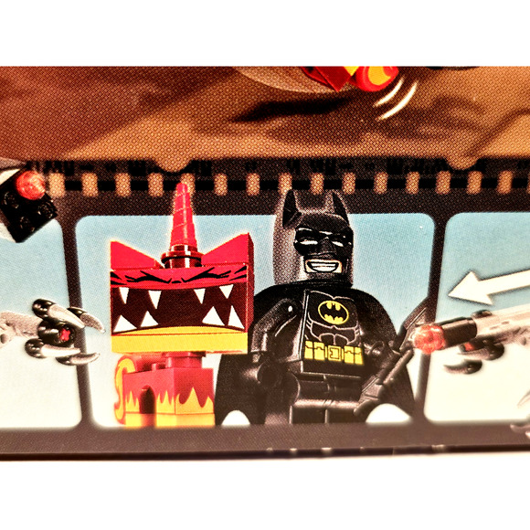 BATMAN & SUPER ANGRY KITTY ATTACK The Lego Movie Set #70817 NEW Sealed RETIRED - Picture 6 of 12